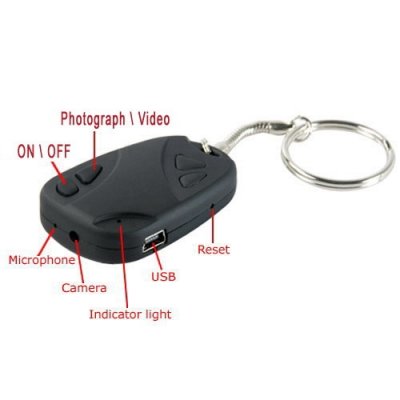 4GB Keychain Car Remote Digital Video Recorder Spy Camera